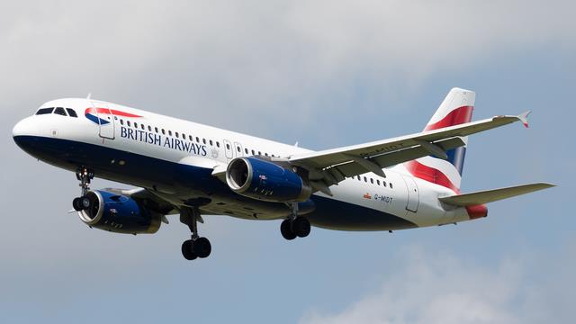 G-MIDT:Airbus A320-200:British Airways